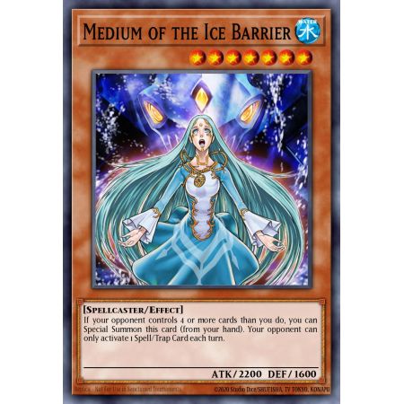 Medium of the Ice Barrier (Super Rare)