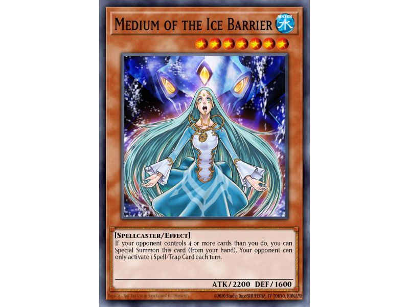 Medium of the Ice Barrier (Super Rare)