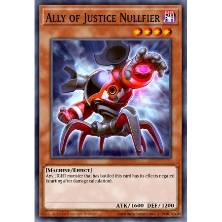 Ally of Justice Nullfier (Super Rare)