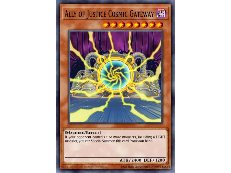 Ally of Justice Cosmic Gateway (Secret Rare)