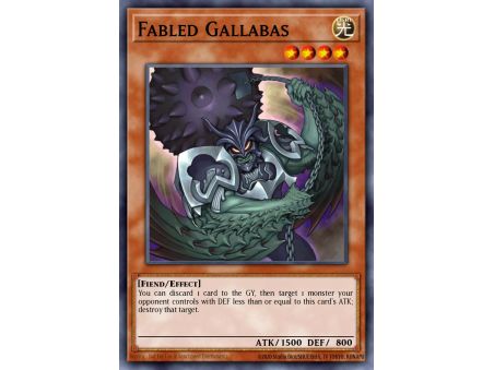 Fabled Gallabas (Secret Rare)