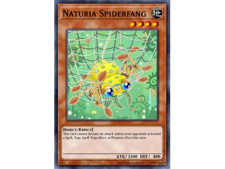 Naturia Spiderfang (Super Rare)