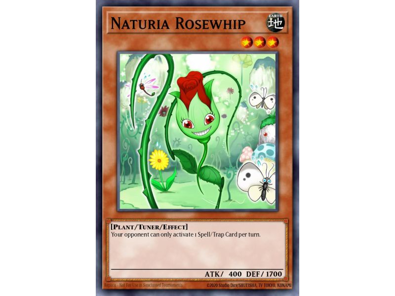 Naturia Rosewhip (Super Rare)