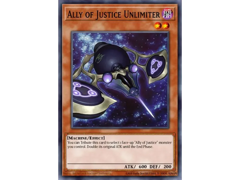 Ally of Justice Unlimiter (Super Rare)