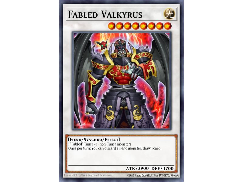 Fabled Valkyrus (Secret Rare)