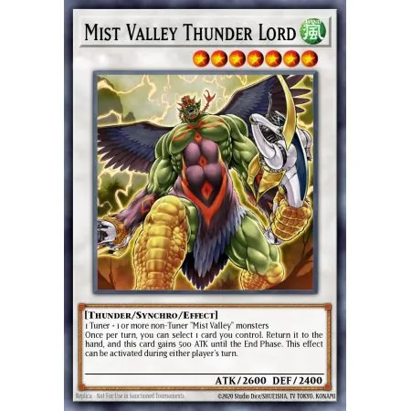 Mist Valley Thunder Lord (Secret Rare)