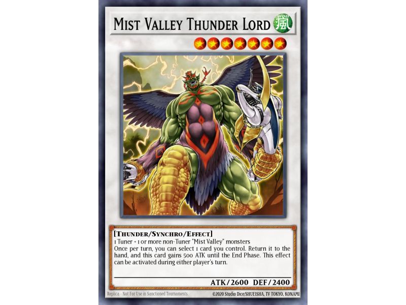 Mist Valley Thunder Lord (Secret Rare)