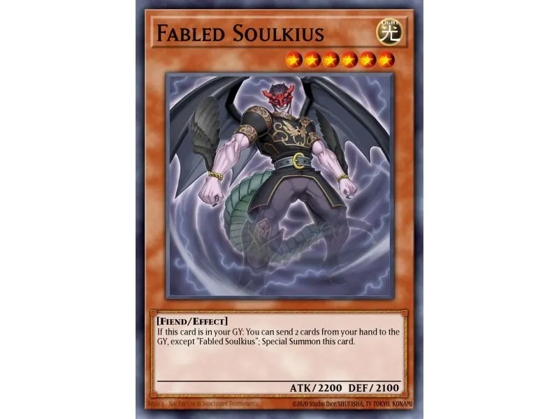 Fabled Soulkius (Secret Rare)