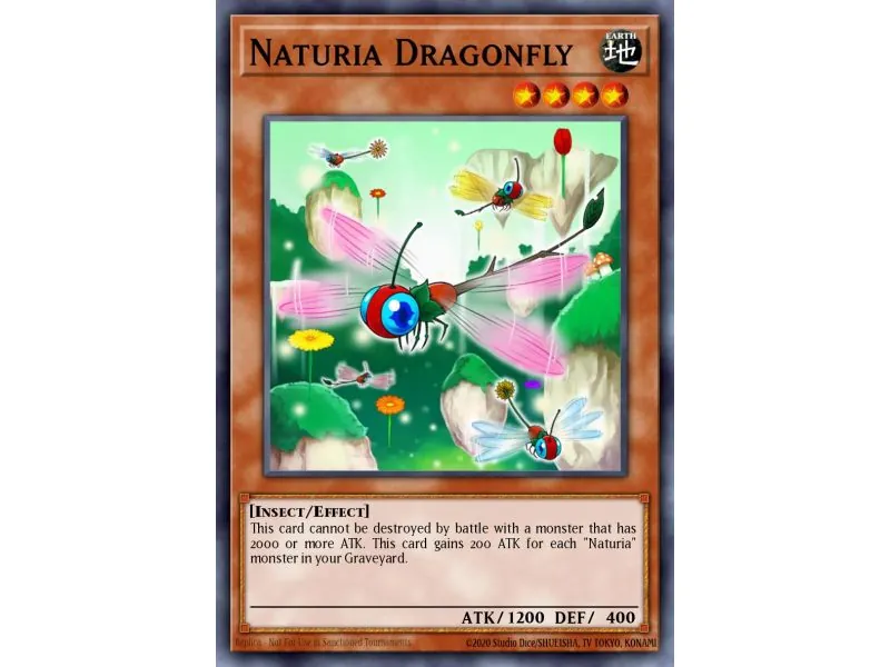 Naturia Dragonfly (Super Rare)
