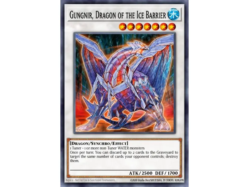 Gungnir, Dragon of the Ice Barrier (Secret Rare)