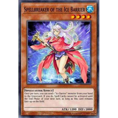 Spellbreaker of the Ice Barrier (Super Rare)