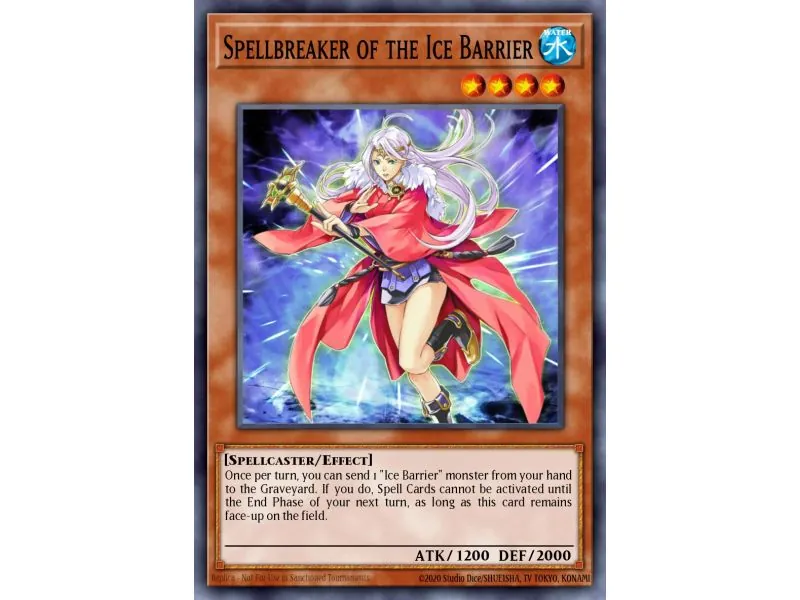 Spellbreaker of the Ice Barrier (Super Rare)