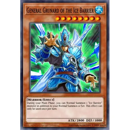 General Grunard of the Ice Barrier (Secret Rare)