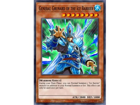 General Grunard of the Ice Barrier (Secret Rare)