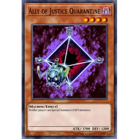 Ally of Justice Quarantine (Super Rare)