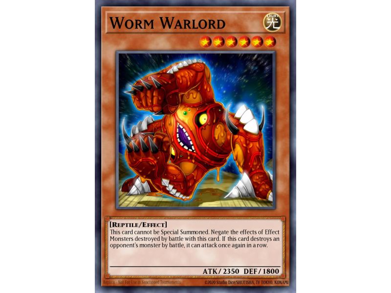 Worm Warlord (Super Rare)