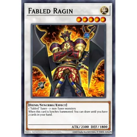 Fabled Ragin (Secret Rare)