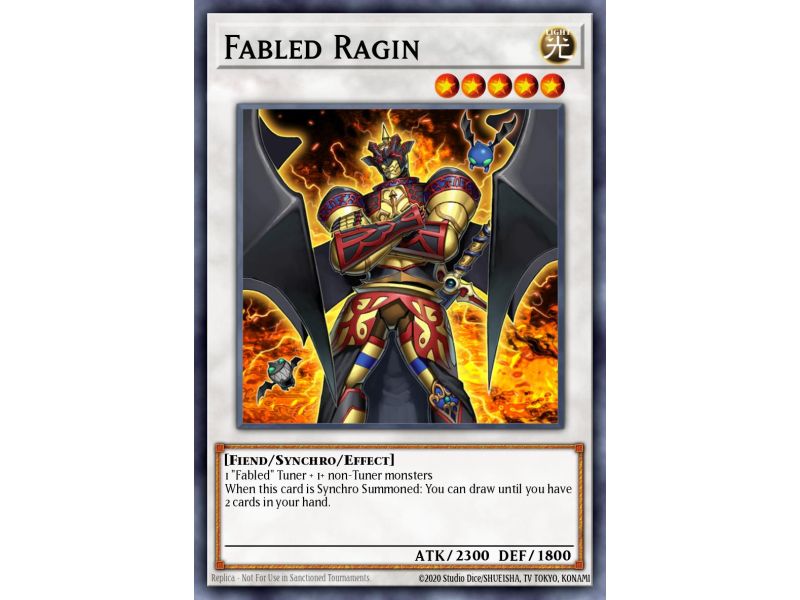 Fabled Ragin (Secret Rare)