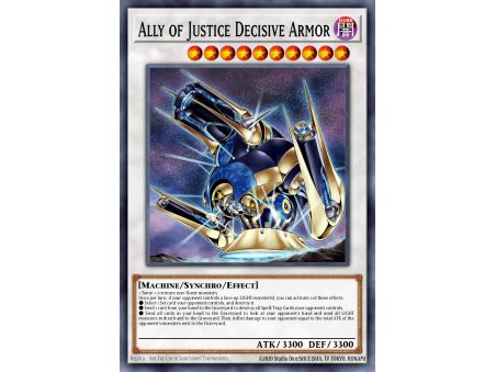 Ally of Justice Decisive Armor (Secret Rare)
