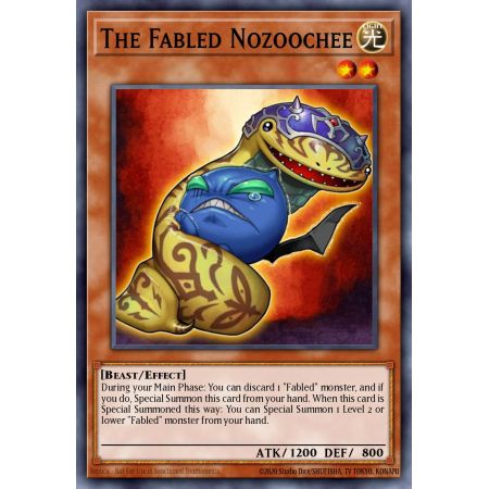The Fabled Nozoochee (Super Rare)