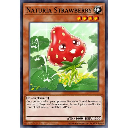 Naturia Strawberry (Super Rare)