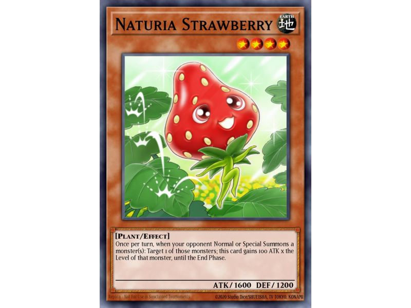 Naturia Strawberry (Super Rare)