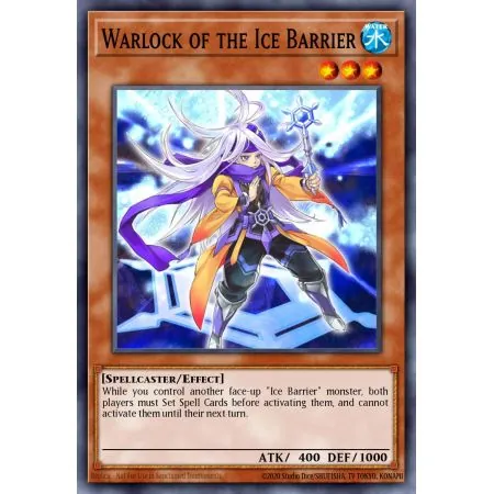 Warlock of the Ice Barrier (Super Rare)