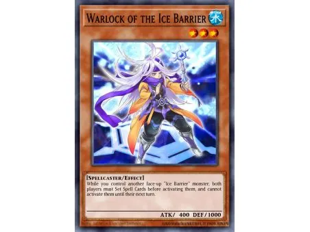Warlock of the Ice Barrier (Super Rare)