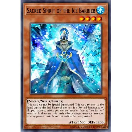 Sacred Spirit of the Ice Barrier (Super Rare)