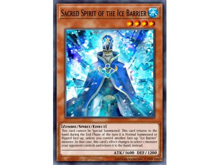 Sacred Spirit of the Ice Barrier (Super Rare)