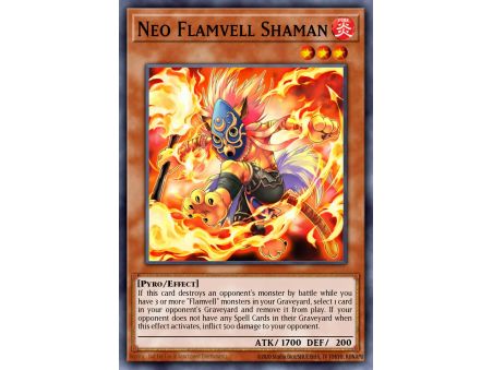 Neo Flamvell Shaman (Super Rare)