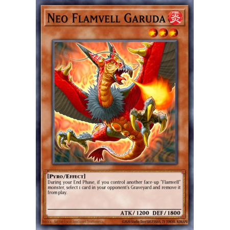 Neo Flamvell Garuda (Super Rare)