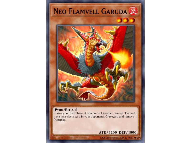 Neo Flamvell Garuda (Super Rare)