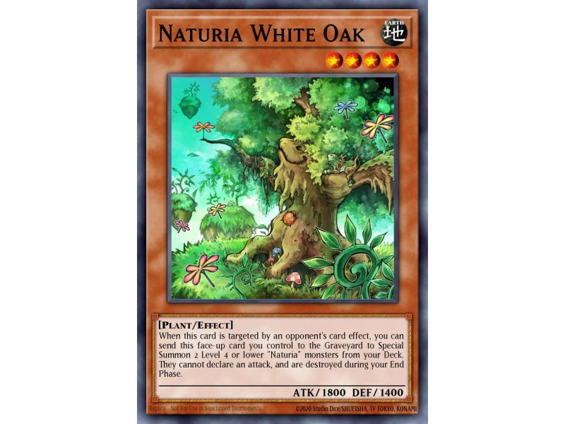 Naturia White Oak (Secret Rare)