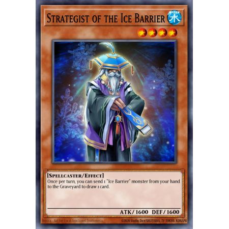 Strategist of the Ice Barrier (Super Rare)
