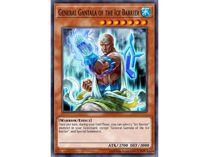 General Gantala of the Ice Barrier (Secret Rare)