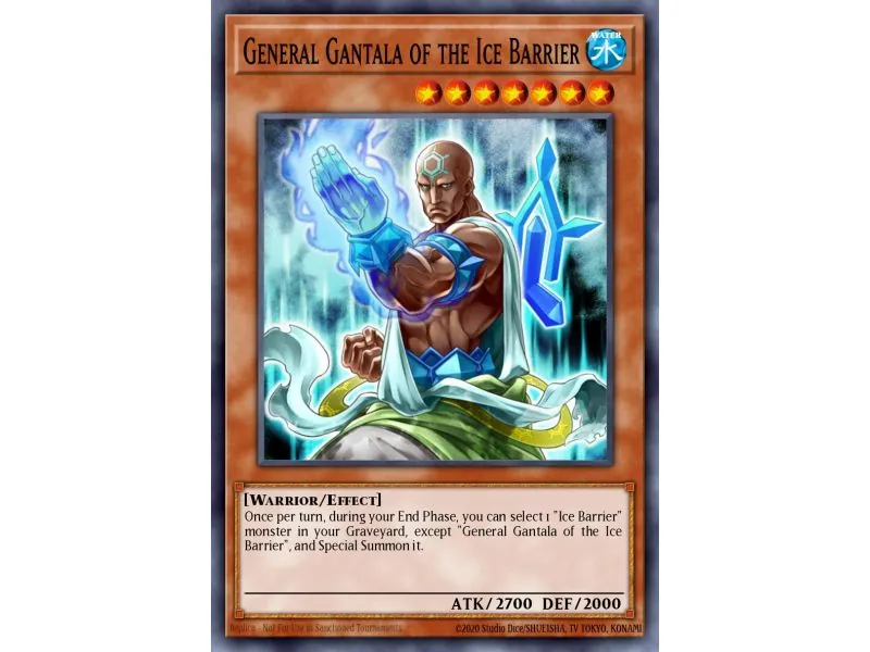 General Gantala of the Ice Barrier (Secret Rare)