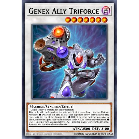 Genex Ally Triforce (Secret Rare)