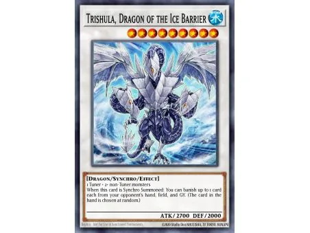 Trishula, Dragon of the Ice Barrier (Secret Rare)