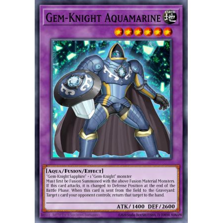 Gem-Knight Aquamarine (Secret Rare)