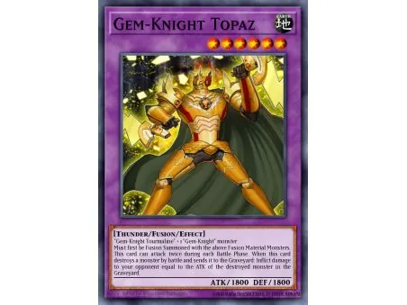 Gem-Knight Topaz (Secret Rare)