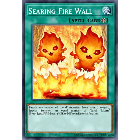 Searing Fire Wall (Super Rare)