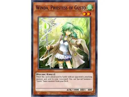 Winda, Priestess of Gusto (Super Rare)