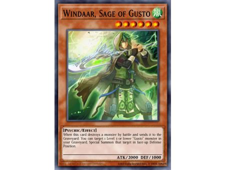 Windaar, Sage of Gusto (Super Rare)