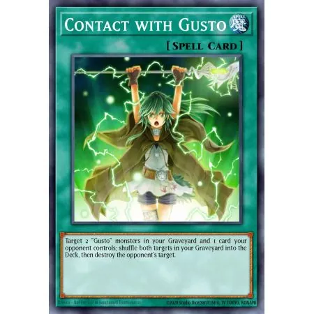 Contact with Gusto (Secret Rare)