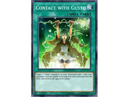 Contact with Gusto (Secret Rare)
