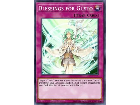 Blessings for Gusto (Super Rare)