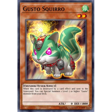 Gusto Squirro (Super Rare)