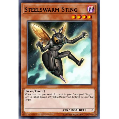 Steelswarm Sting (Super Rare)