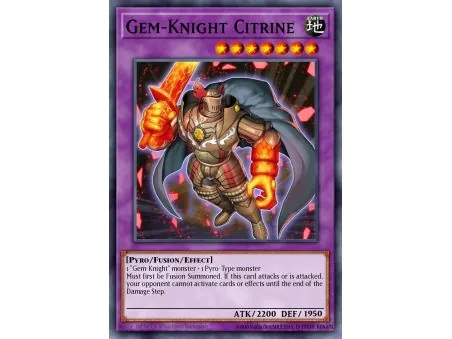 Gem-Knight Citrine (Secret Rare)
